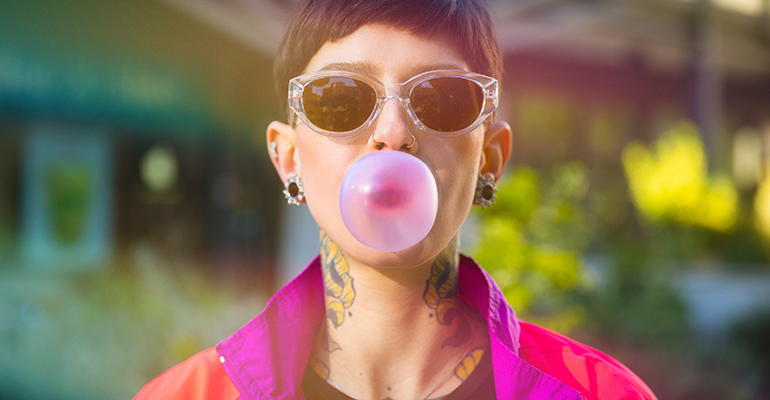 The rise of plant-based - and plastic-free - chewing gum
